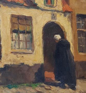 Begijntje in begijnhof