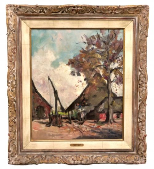 Hoeve volgens de kunstschilder Armand Jamar