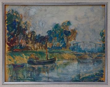 Impressionistisch kunstwerk van A. Jamar
