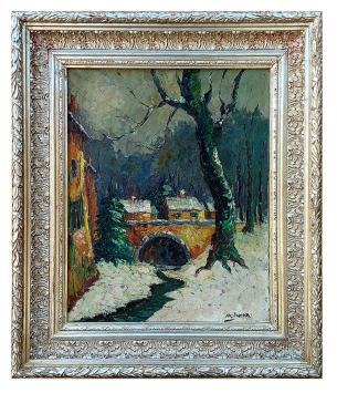 Olieverfschilderij van de Belgische kunstschilder Armand Jamar kopen