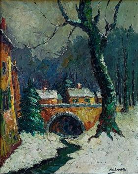 Armand Jamar Belgische impressionistische schilder