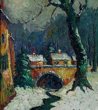 Schilderij van Armand Jamar