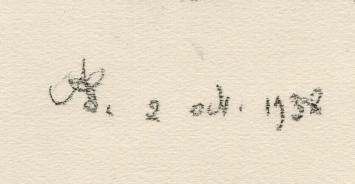 Tekening van A. Jamar uit 1938 kopen