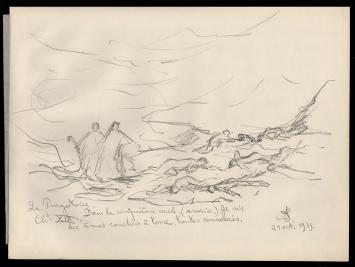 Potloodtekening van de Belgische kunstenaar Armand Jamar kopen