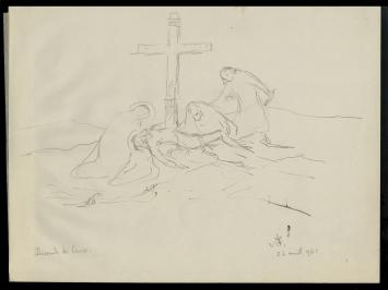 Tekening van de Belgische kunstschilder Armand Jamar kopen