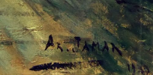 schilderij van Armand Jamar