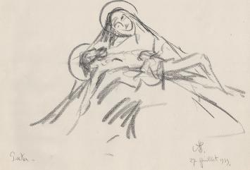 Tekening van de kunstenaar Armand Jamar uit 1939 kopen