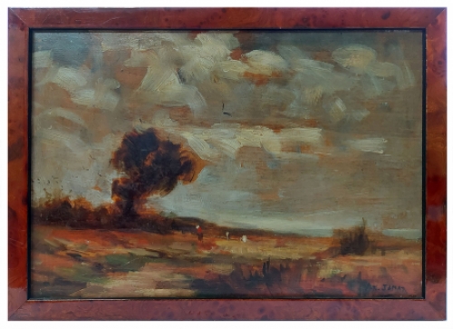 Schilderij van de Belgische schilder Armand Jamar