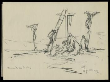 Tekening van de Belgische kunstschilder Armand Jamar kopen