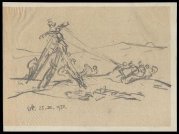 Kunstwerkje uit 1939 van A. Jamar