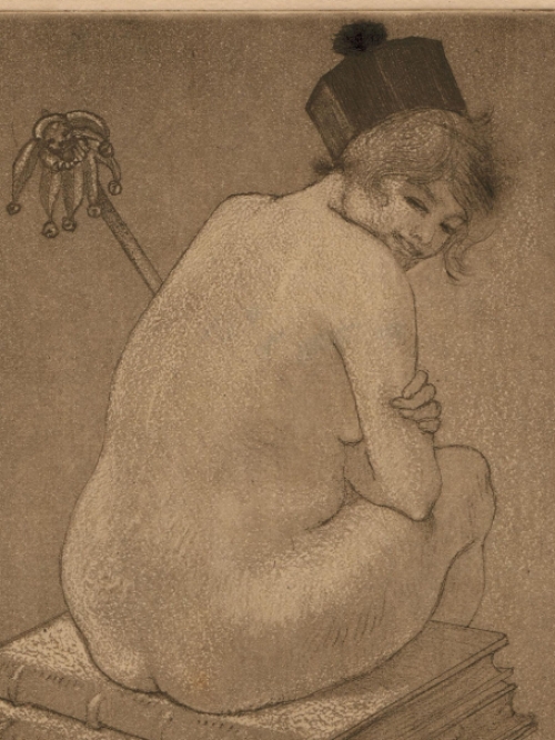 Armand Rassenfosse, ex libris voor M Gras Vila