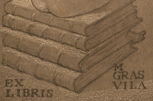 M Gras Vila, ex libris