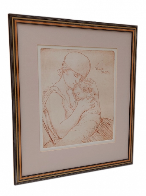 Moeder met kind 1932