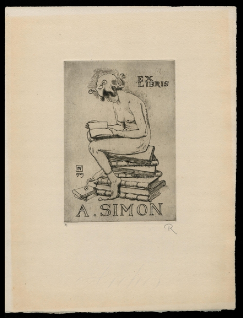 Ets van de Belgische kunstenaar Armand Rassenfosse kopen