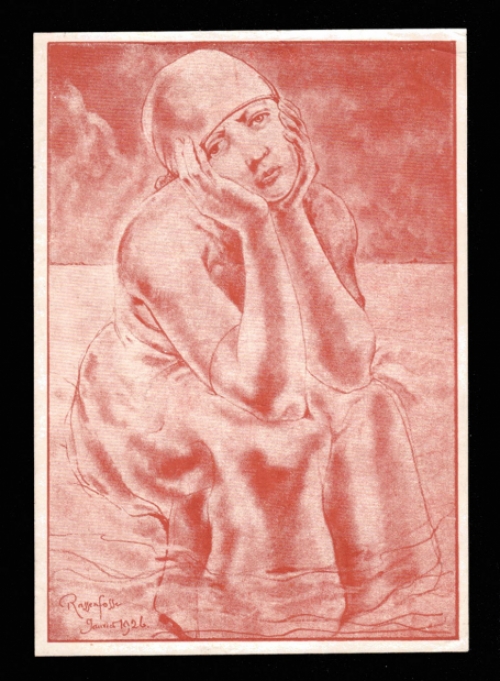 Litho van de Belgische etser Armand Rassenfosse kopen