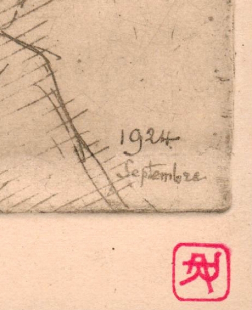 Ets Moeder en schreeuwend kind Septembre 1924