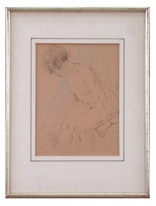 Litho van de Belgische etser Armand Rassenfosse kopen