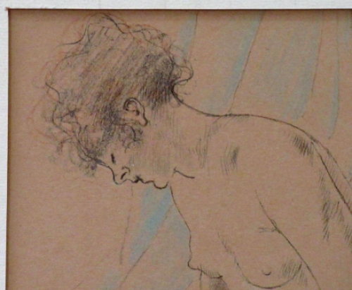 Litho uit 1924 van de Belgische kunstenaar Armand Rassenfosse uit Luik