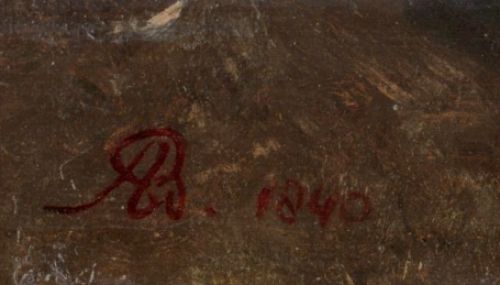 Stilleven Bloemen 1840