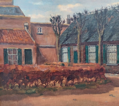 Schilderij van 1936 van de Nederlandse schilder Arnout van Gilst