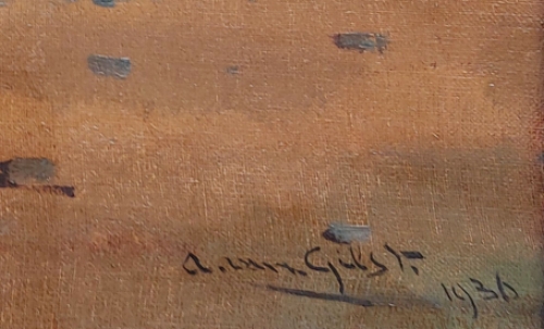 Schilderij  uit 1936 van Arnout van Gilst kopen