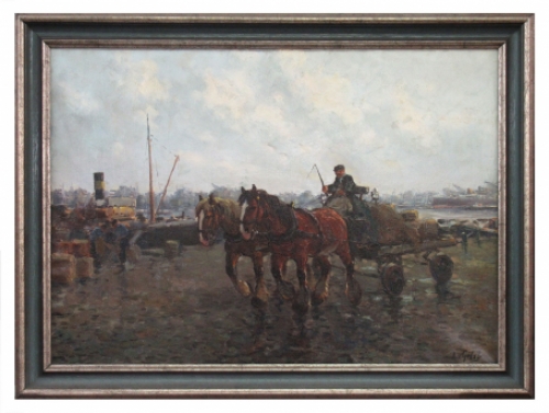 Schilderij van de Nederlandse kunstschilder Arnout van Gilst