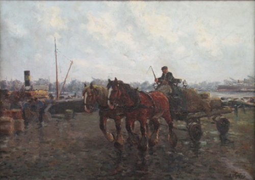 De Nederlandse schilder Arnout van Gilst