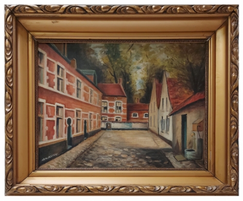 Schilderij van de Belgische schilder Arthur Peeters