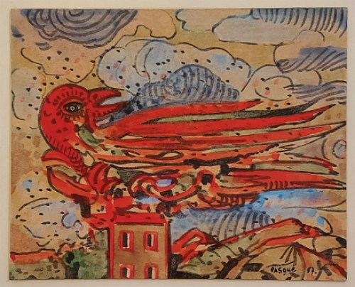 Fantasie tuyssen figuratie en abstractie