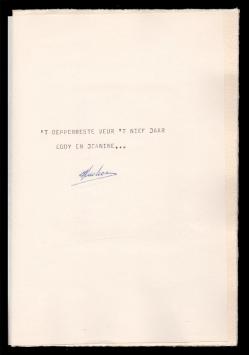 De witte poes 1979 (Nieuwjaarskaart) 19/50