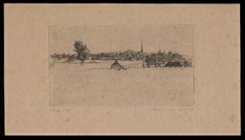 Ets van Belgische kunstenaar Georges Averhals