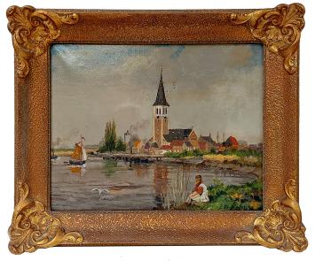 Kunstwerk van de Belgische kunstenaar Bernard De Pooter