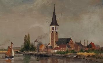 St. Amands geschilderd in 1952