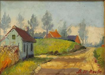 De Belgische schilder Bernard De Pooter