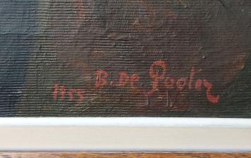 Het onbevlekte hart van Maria met engelen 1955