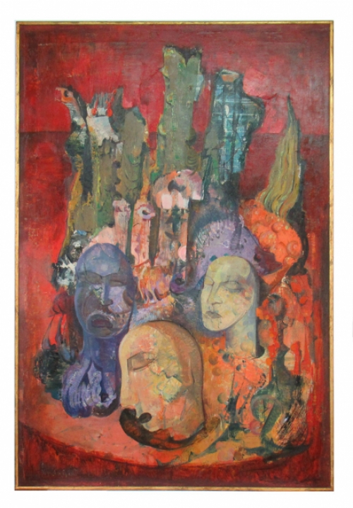 Kunstwerk van de Belgische kunstenaar Bert Hildebrandt 