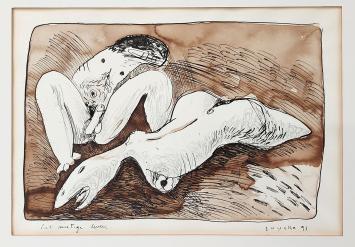 Belgische hedendaagse kunstenaar Benny Luyckx