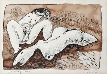 Gemengde techniek van Benny Luyckx