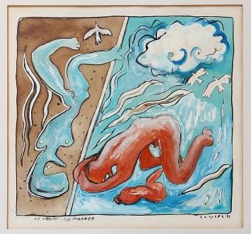 Belgische hedendaagse kunstenaar Benny Luyckx