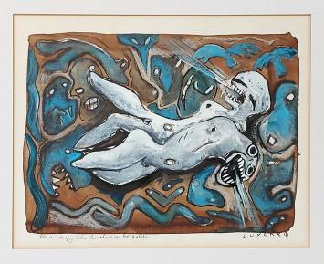 Belgische hedendaagse kunstenaar Benny Luyckx