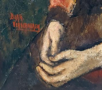 Meisje met kapje op van B. Verschaeren