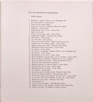 B086 Degas/Lautrec 92 kleurenreprodukties tekst: Parker Tyler