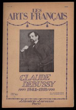 Les arts Français Larousse, Claude Debussy n° 16 1918