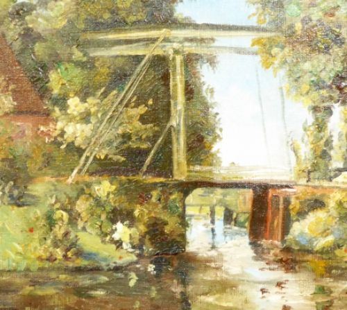 Brug over het water 1954