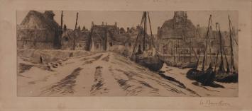 ets van Albert Baertsoen kopen, Belgische etser