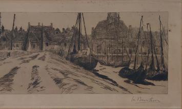 Terneuzen, de kleine haven van Baertsoen