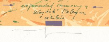 ex libris voor Waytek Poleyn