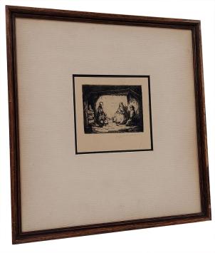 Ets, bezoek in het stalletje