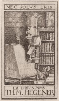 Ex libris Th. M. Hegener