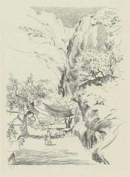 Grafisch werk van de Belgische graficus Georges-Marie Baltus kopen